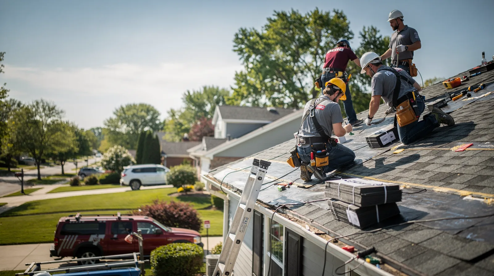 Roof Repair in Hampton, IA around you